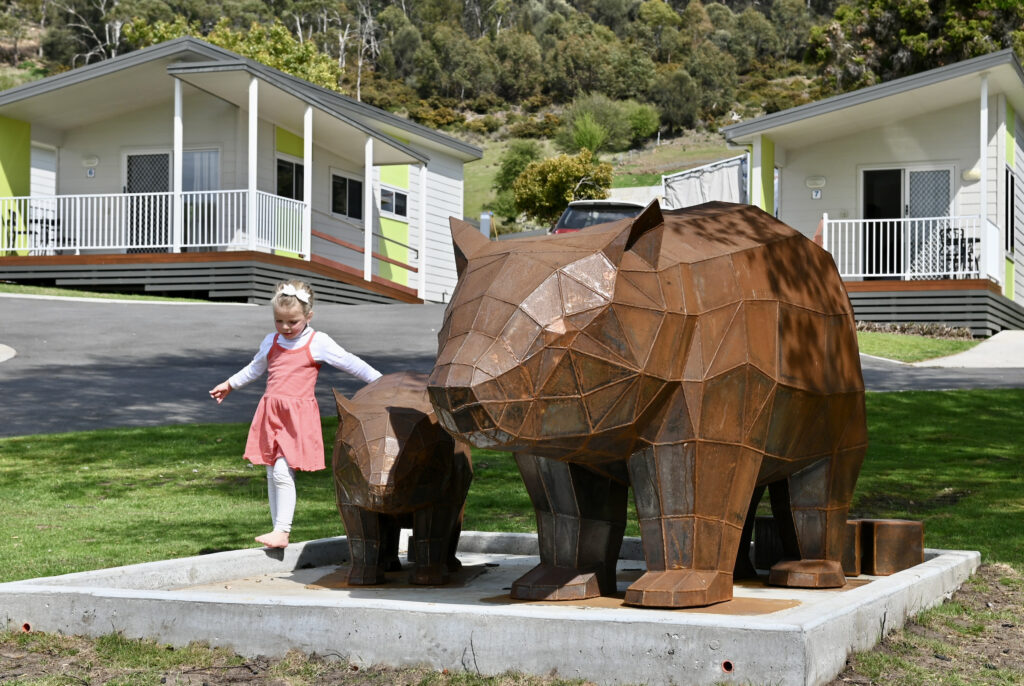 Rosie and Charlie - Giant Wombats